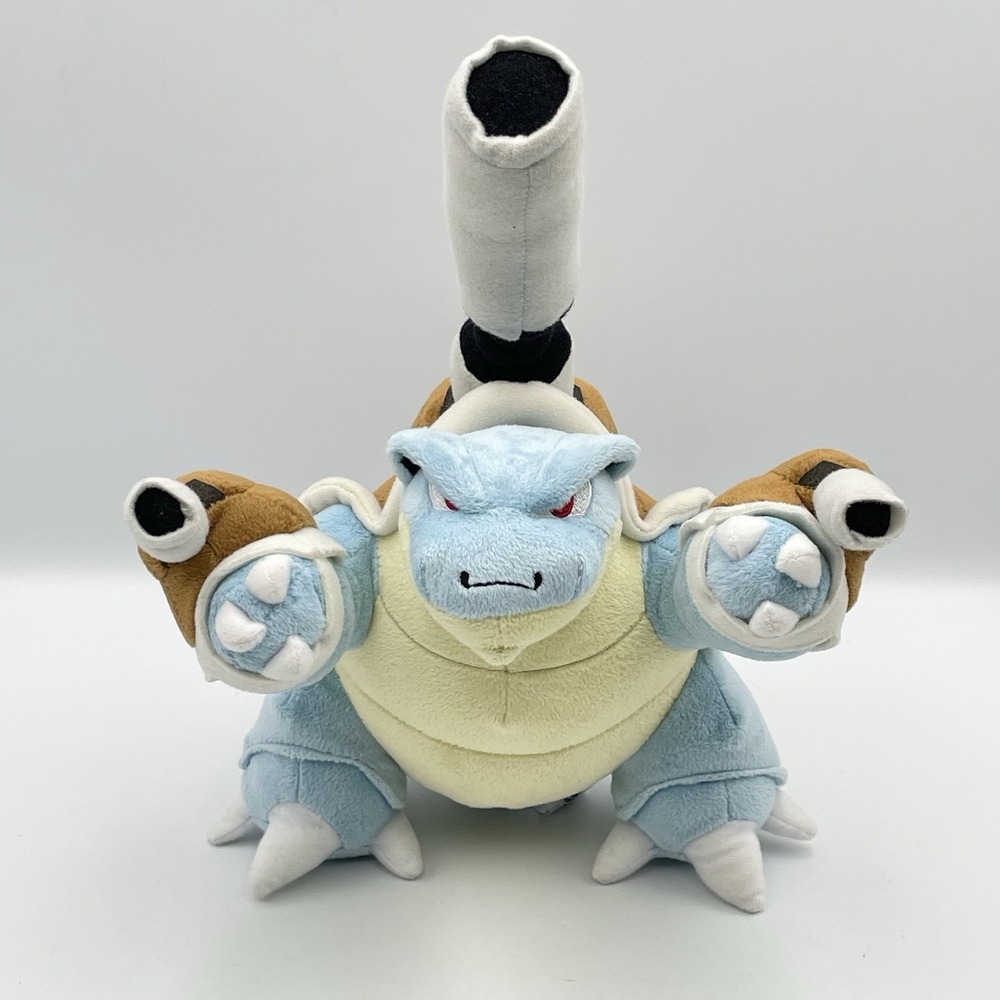 Pokemon Center Mega Blastoise 11" Plush Stuffed Toy 2014